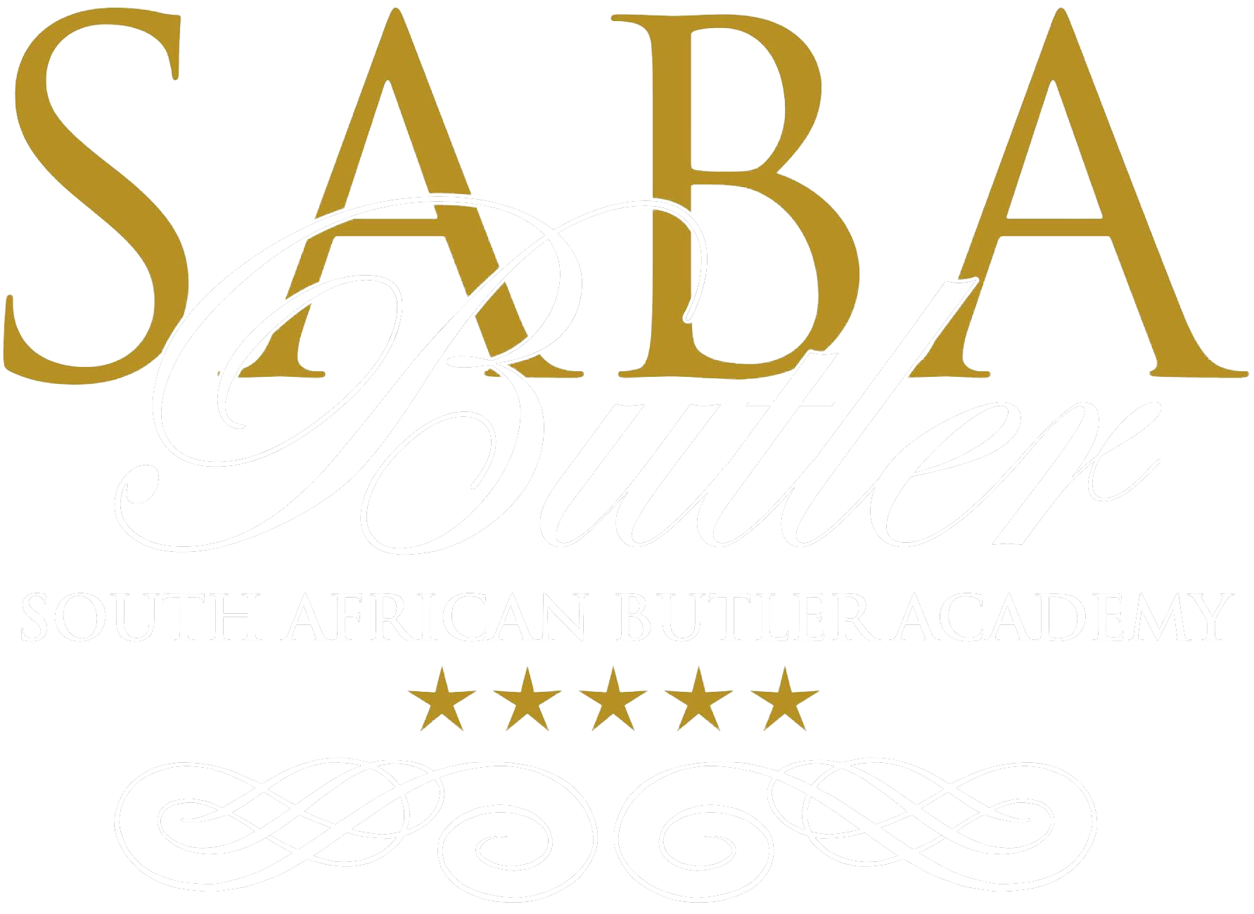 SABA International Butler Academy Logo White No Bg Crop
